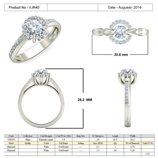 3D Jewelry Files Ring Model 3DM 15=calur ston rings=39