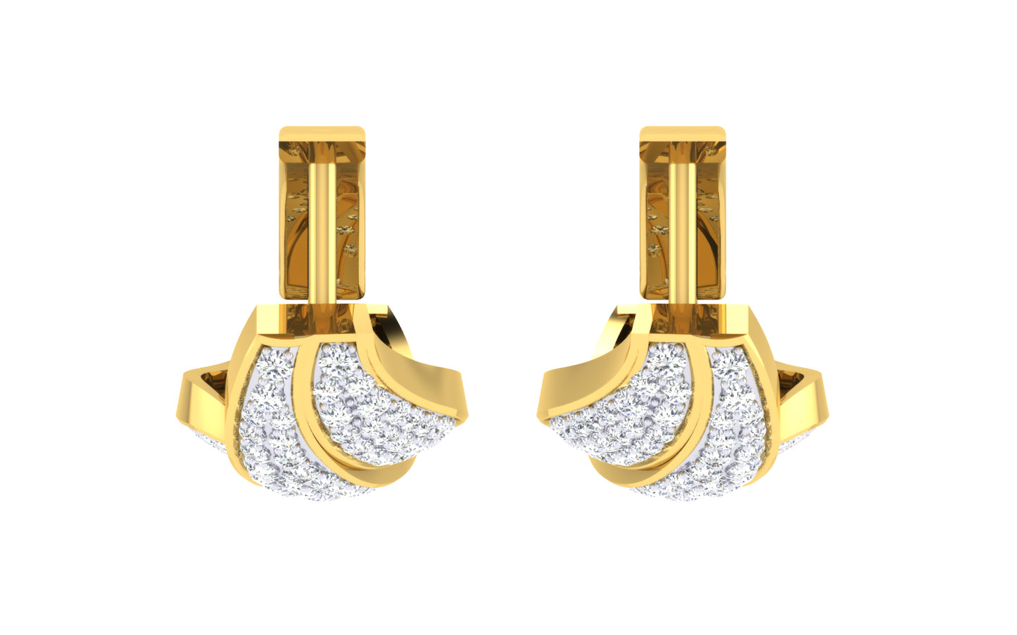 3D Jewelry Files Earring Model 3DM STL EZ BI-18