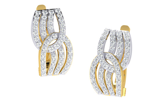 3D Jewelry Files Earring Model 3DM STL EZ BI-6