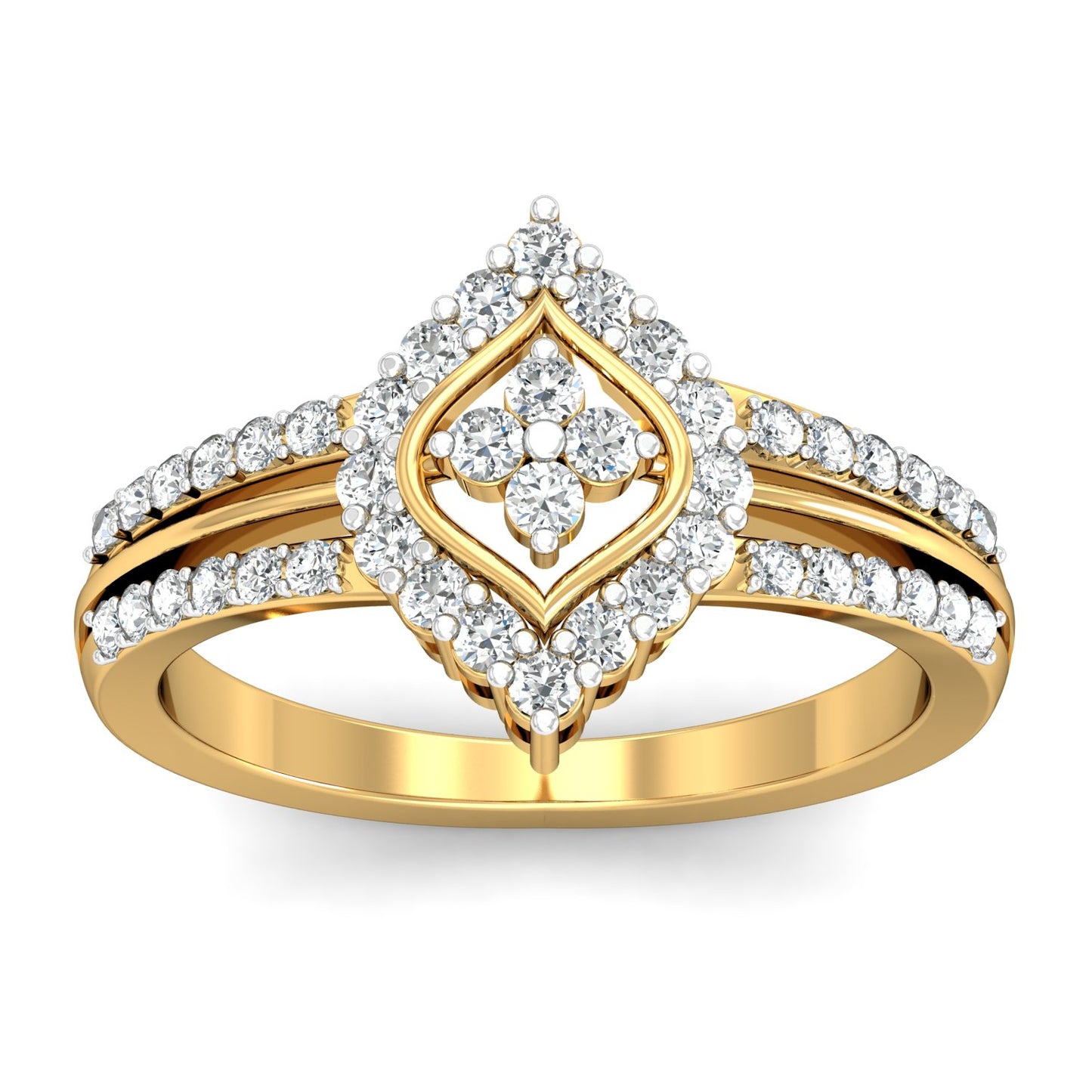 3D Jewelry Files Ring Model 3DM P2 R-50