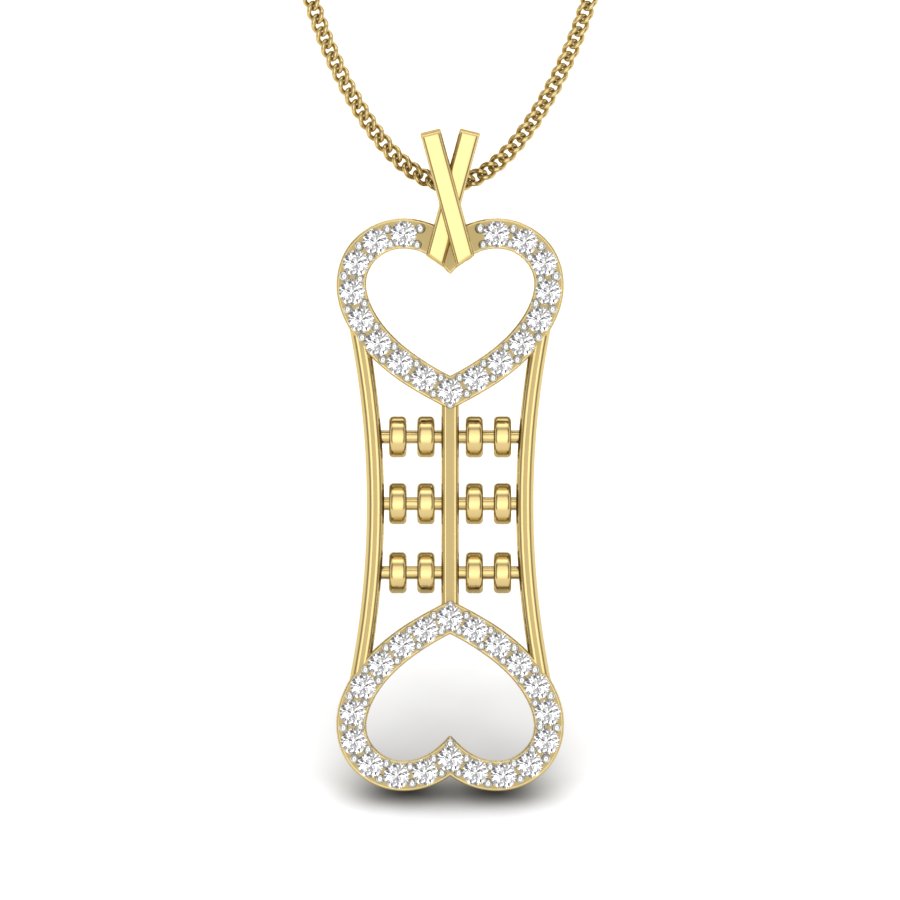 3D Jewelry Files Pendant Model 3DM STL PPD-263-DIA