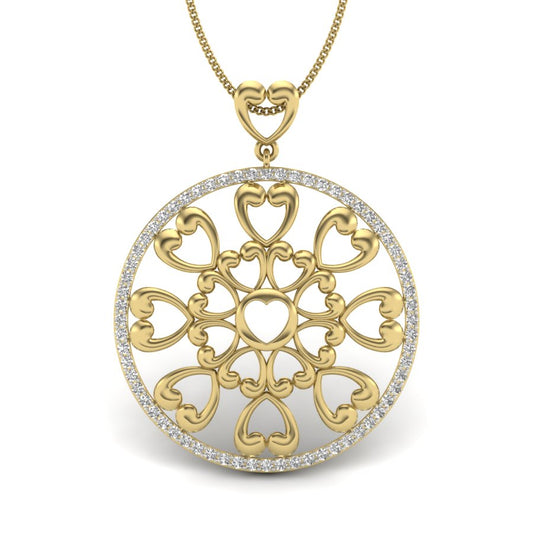 3D Jewelry Files Pendant Model 3DM STL PPD-301-DIA