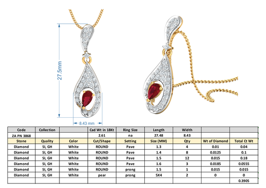 3D Jewelry Files Set Model 3DM 3868