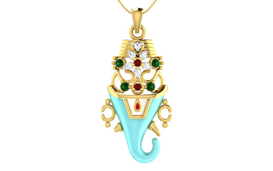 3D Jewelry Files Pendant Model 3DM ZA PN 4235