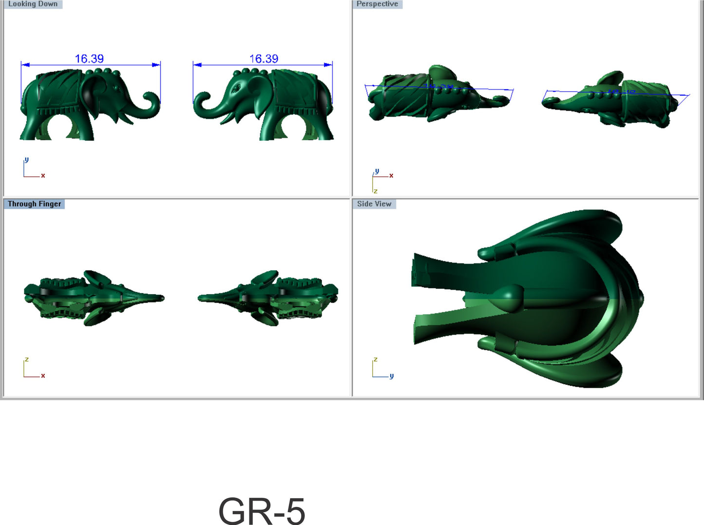 3D Jewelry Files Earring Model 3DM STL ear-026