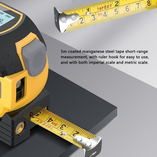 Measure with Precision - NEOHEXA™ 3-in-1 Laser Tape Measure for Accurate Distance Measuring