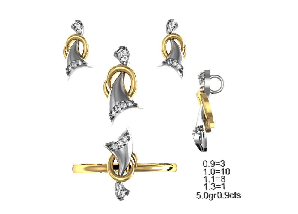 3D Jewelry Files Set Model 3DM STL 04=P ER R=112