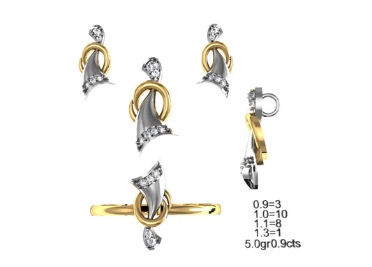 3D Jewelry Files Set Model 3DM STL 04=P ER R=112