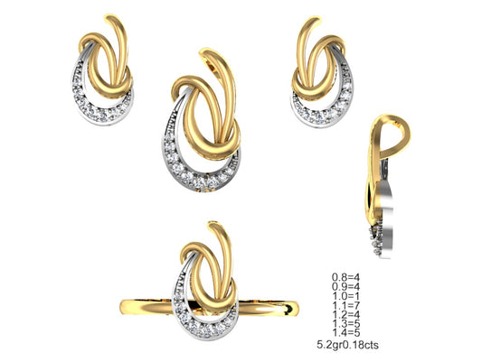 3D Jewelry Files Set Model 3DM STL 04=P ER R=29