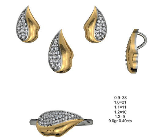 3D Jewelry Files Set Model 3DM STL 04=P ER R=68