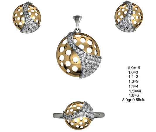 3D Jewelry Files Set Model 3DM STL 04=P ER R=79