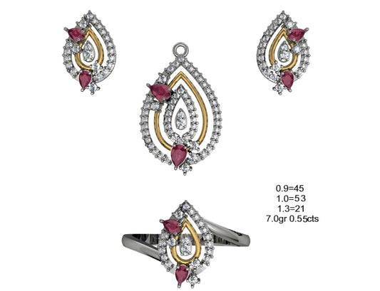 3D Jewelry Files Set Model 3DM STL 04=P ER R=82