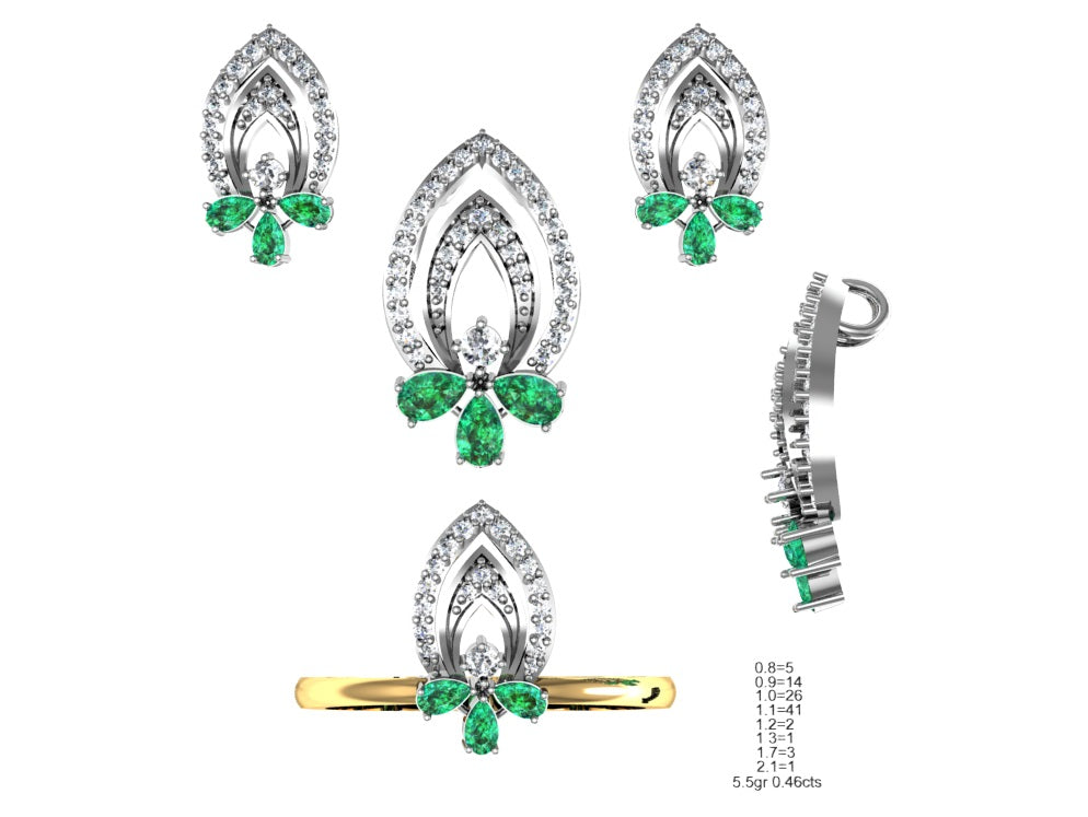 3D Jewelry Files Set Model 3DM STL 04=P ER R=89