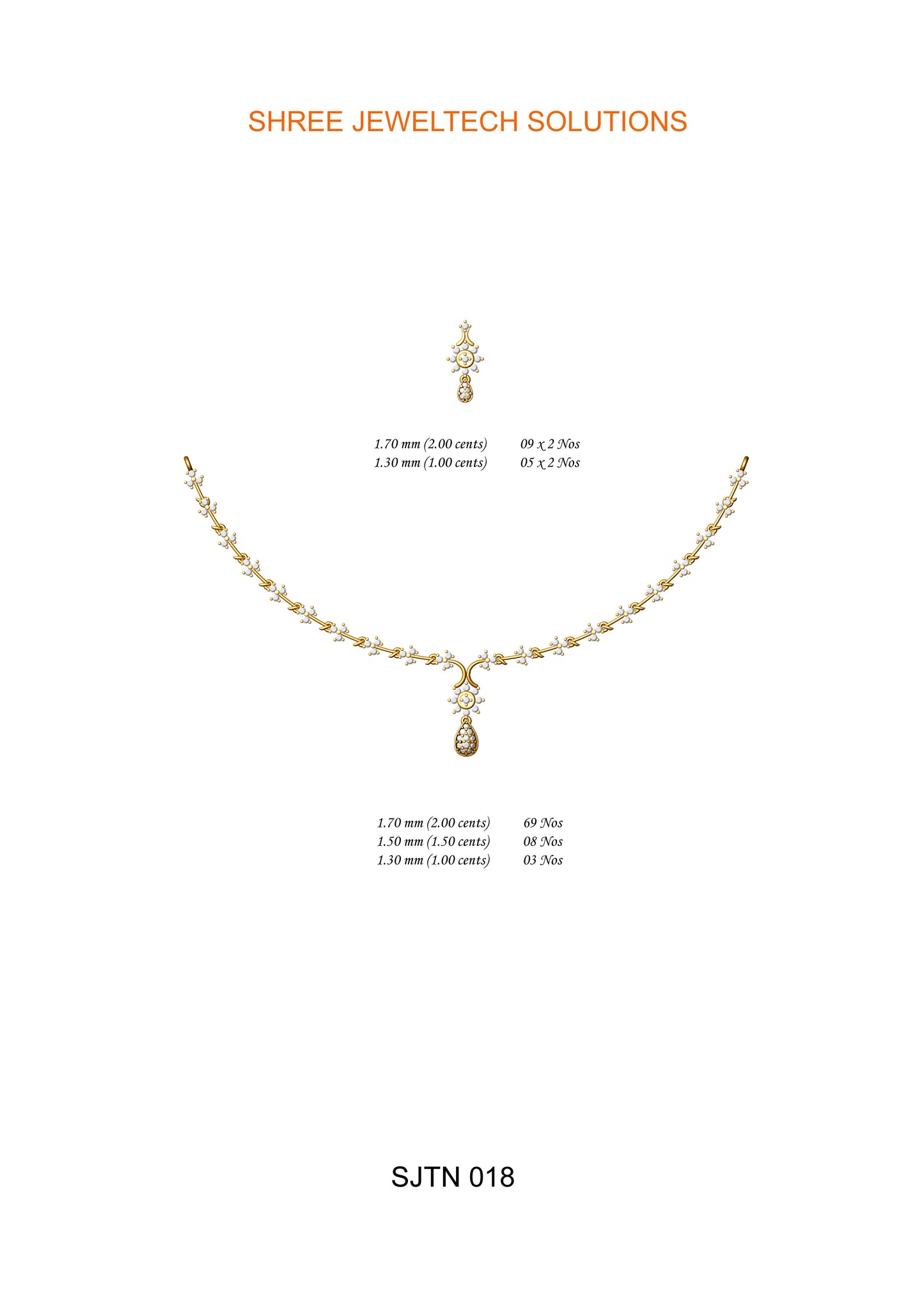 3D Jewelry Files Set Model 3DM STL 05=nk=07