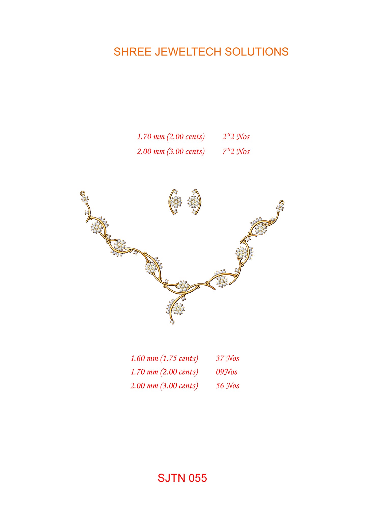 3D Jewelry Files Set Model 3DM STL 05=nk=41