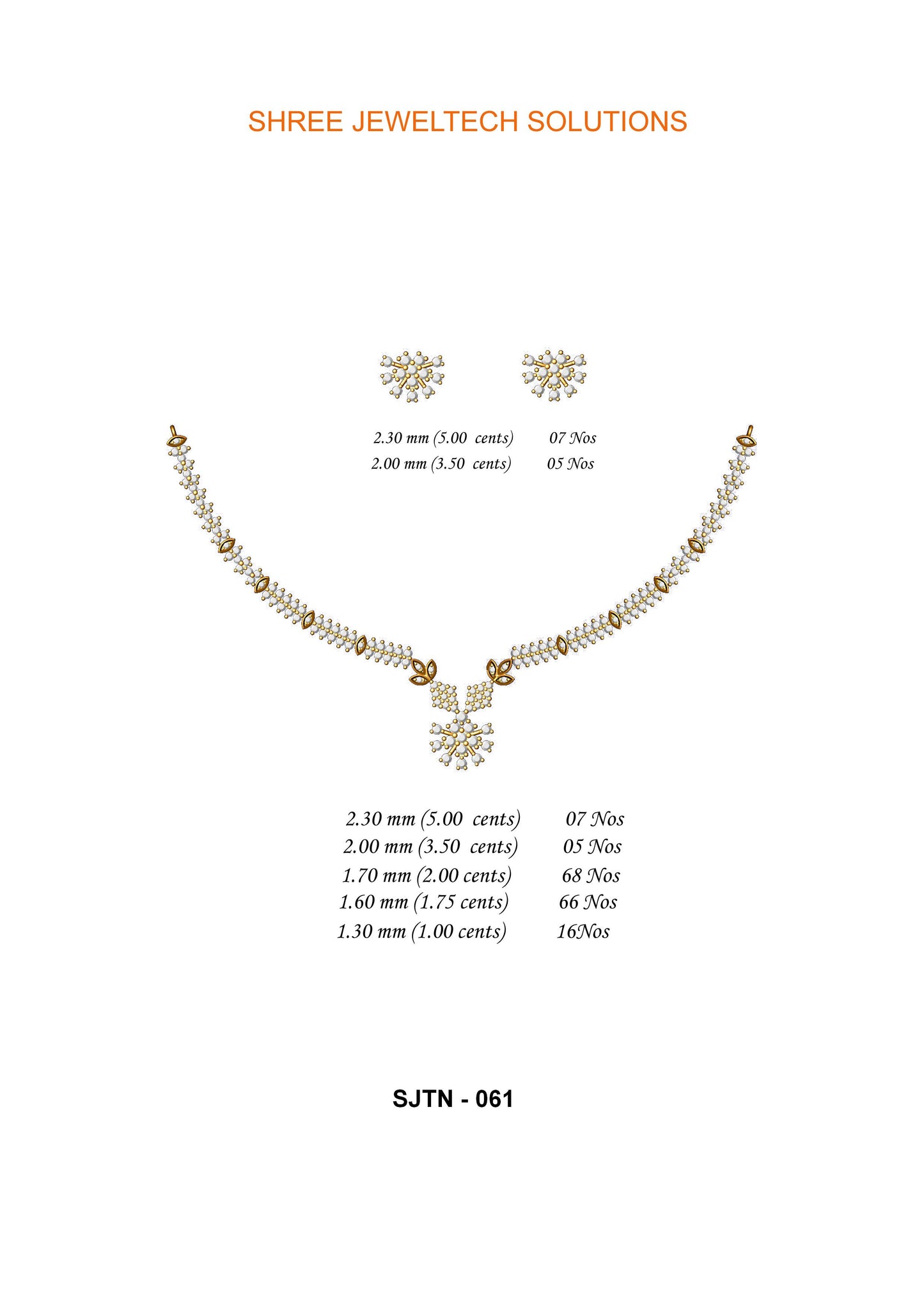 3D Jewelry Files Set Model 3DM STL 05=nk=45