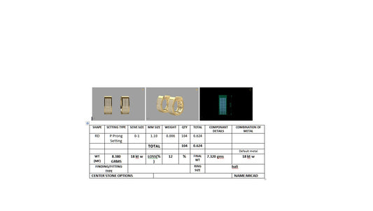 3D Jewelry Design Earring Files JCAD 12