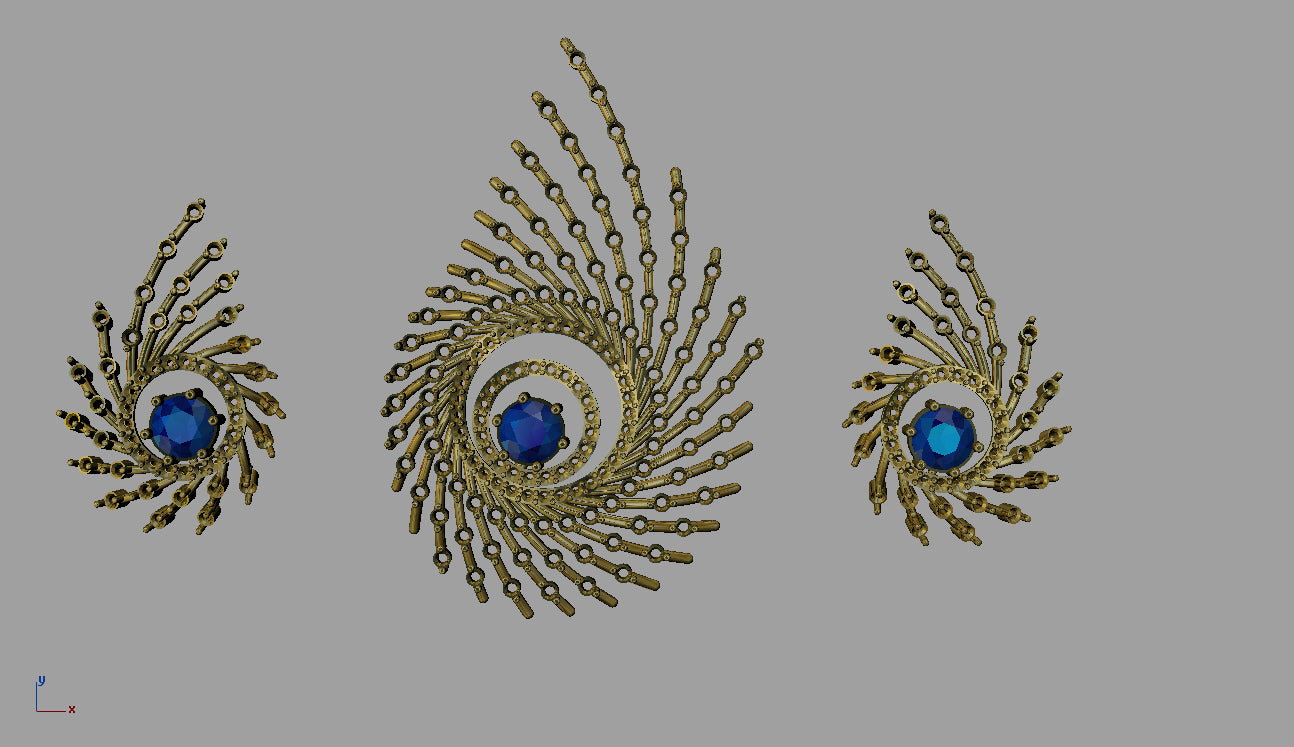 3D Jewelry Files Set Model 3DM STL 13=pds=163