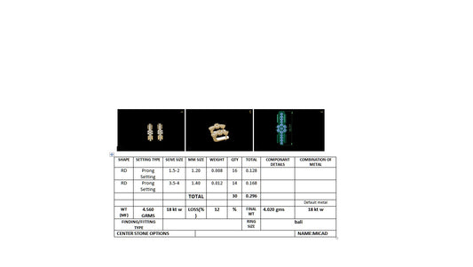 3D Jewelry Design Earring Files JCAD 24