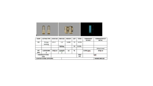 3D Jewelry Design Earring Files JCAD 8