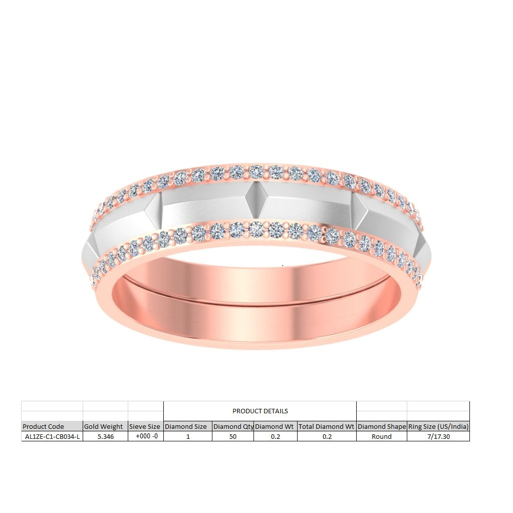 3D Jewelry Files Ring Model 3DM STL AL1ZE-C1-CB034-L