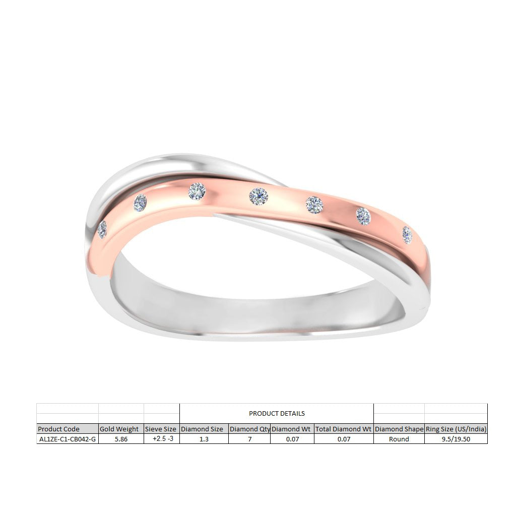 3D Jewelry Files Ring Model 3DM STL AL1ZE-C1-CB042