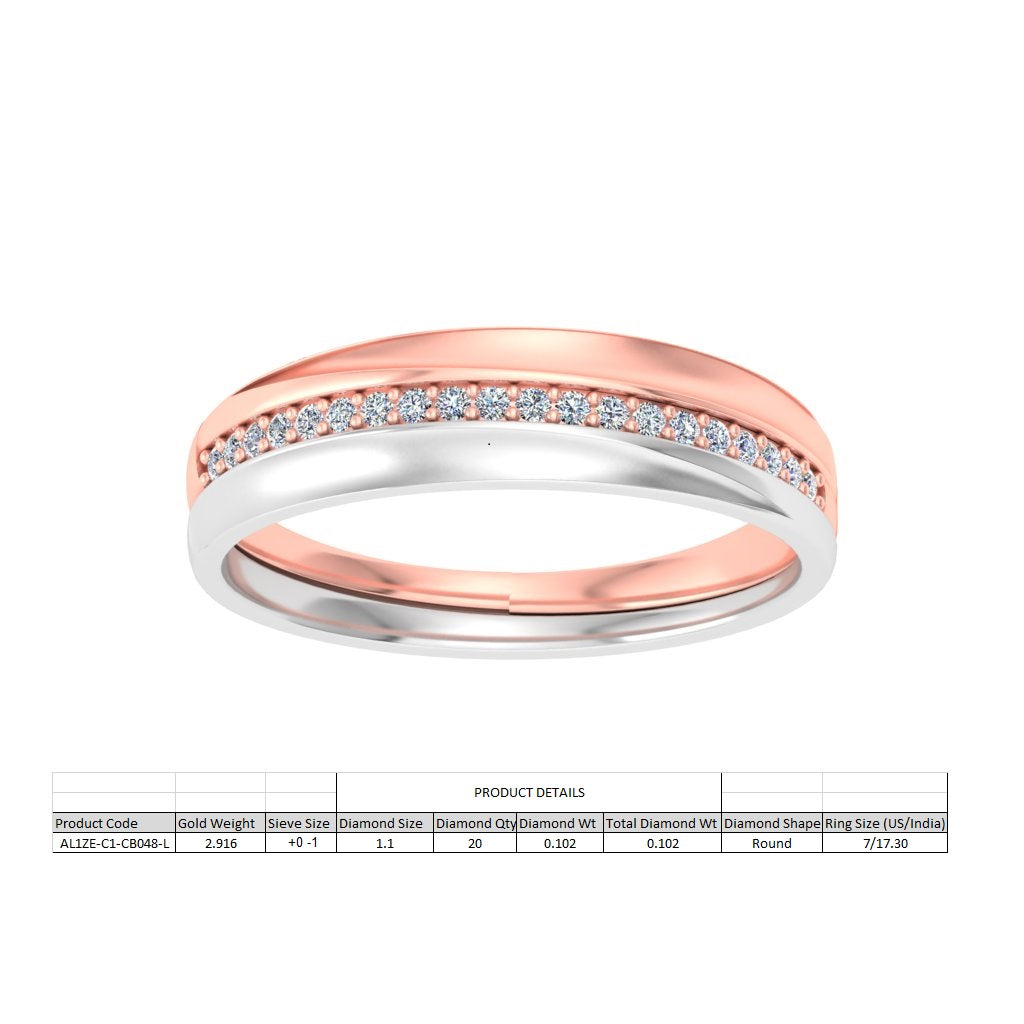 3D Jewelry Files Ring Model 3DM STL AL1ZE-C1-CB048-L