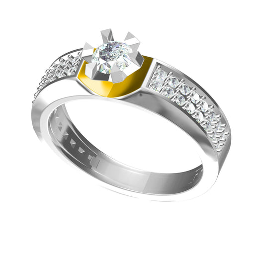 3D Ring Design Files Jewelry Models JCAD CR-0027M