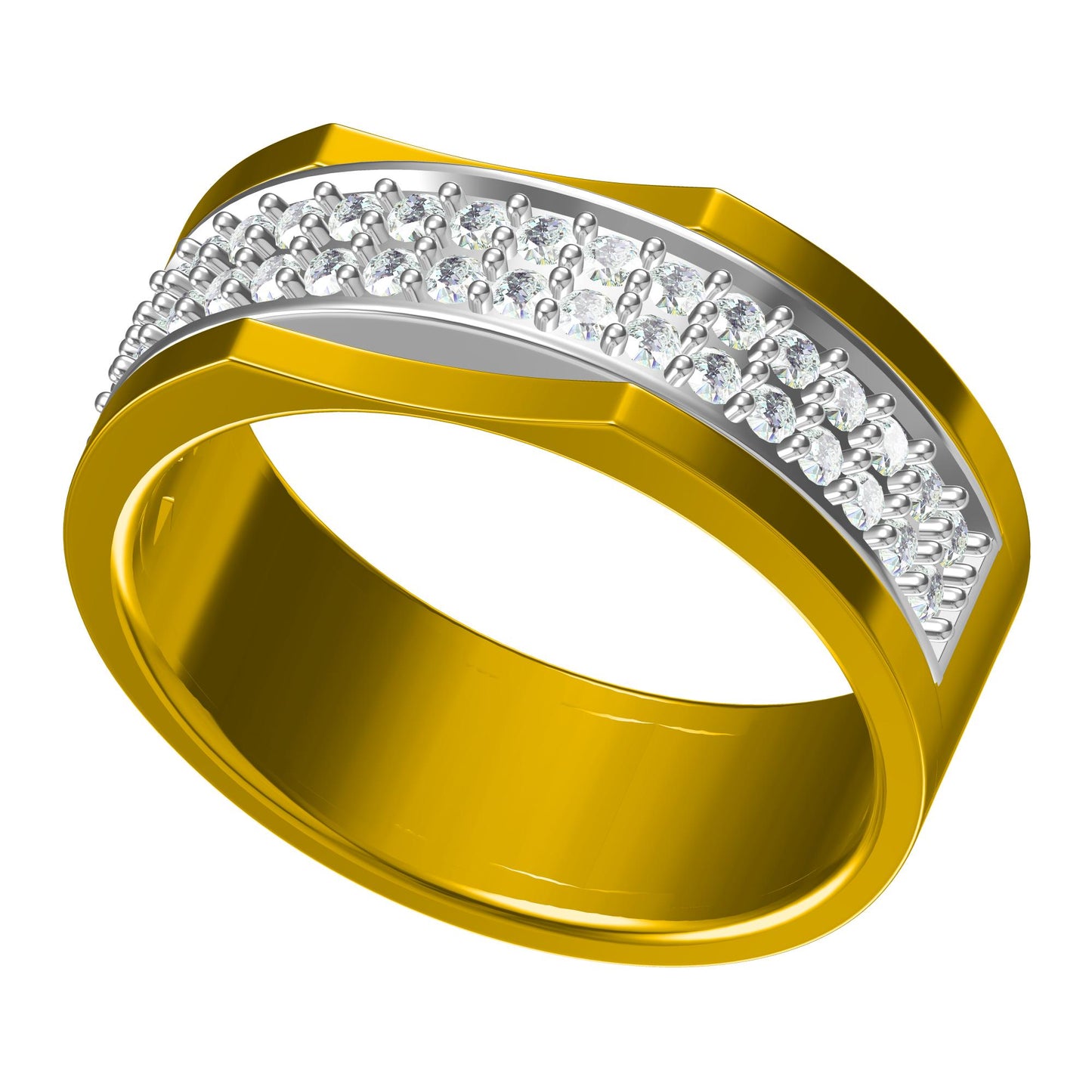 Free 3D Jewelry Design Ring Files JCAD CR-0031M