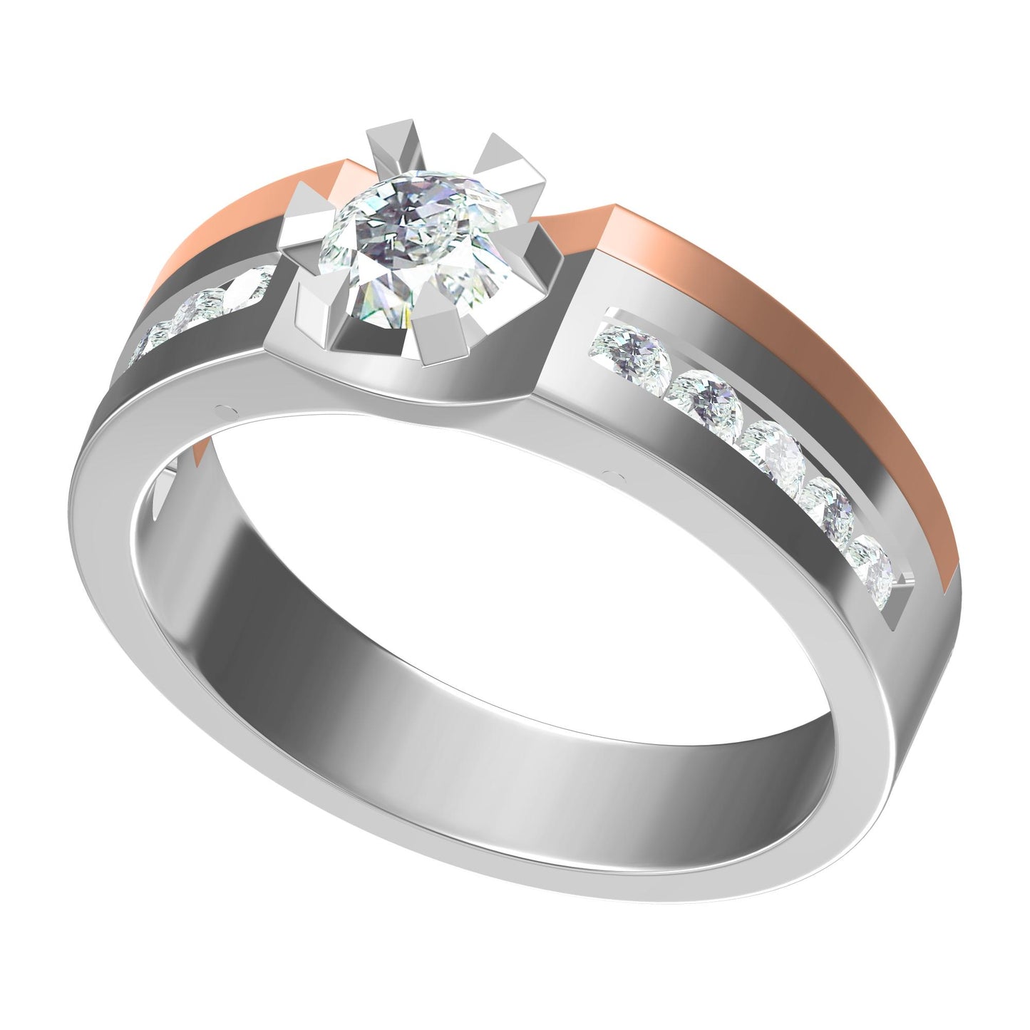 3D Ring Design Files Jewelry Models JCAD CR-0069M