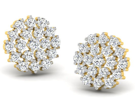 3D Jewelry Files Earring Model 3DM STL DE-2455