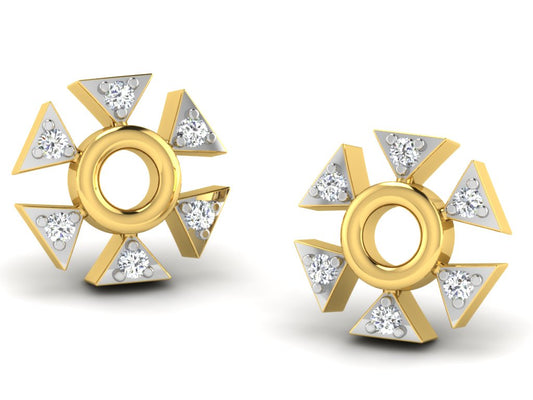 3D Jewelry Files Earring Model 3DM STL DE-2858