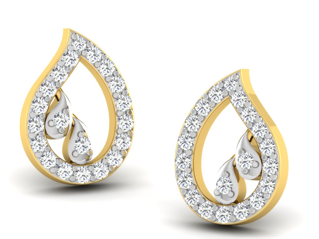 3D Jewelry Files Earring Model 3DM STL DE-2864