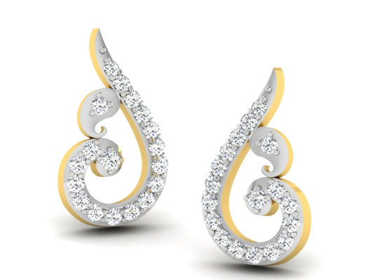 3D Jewelry Files Earring Model 3DM STL DE-2914