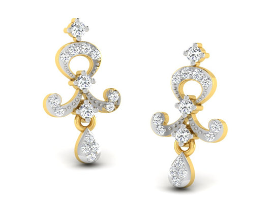 3D Jewelry Files Earring Model 3DM STL DE-2943