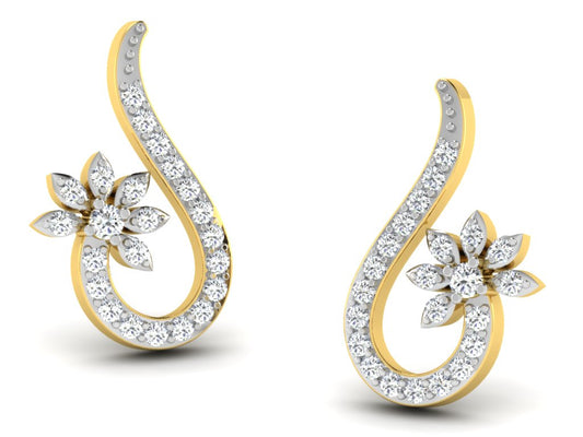 3D Jewelry Files Earring Model 3DM STL DE-3007