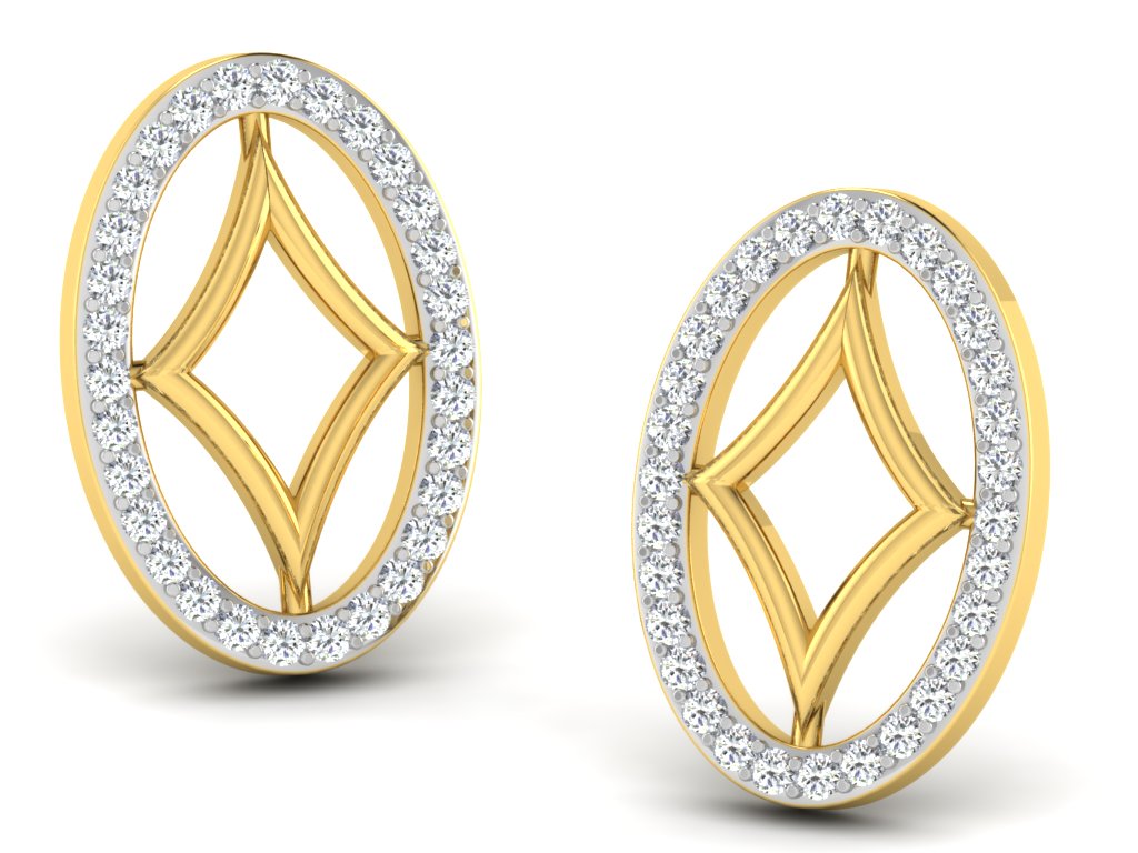 3D Jewelry Files Earring Model 3DM STL DE-3083