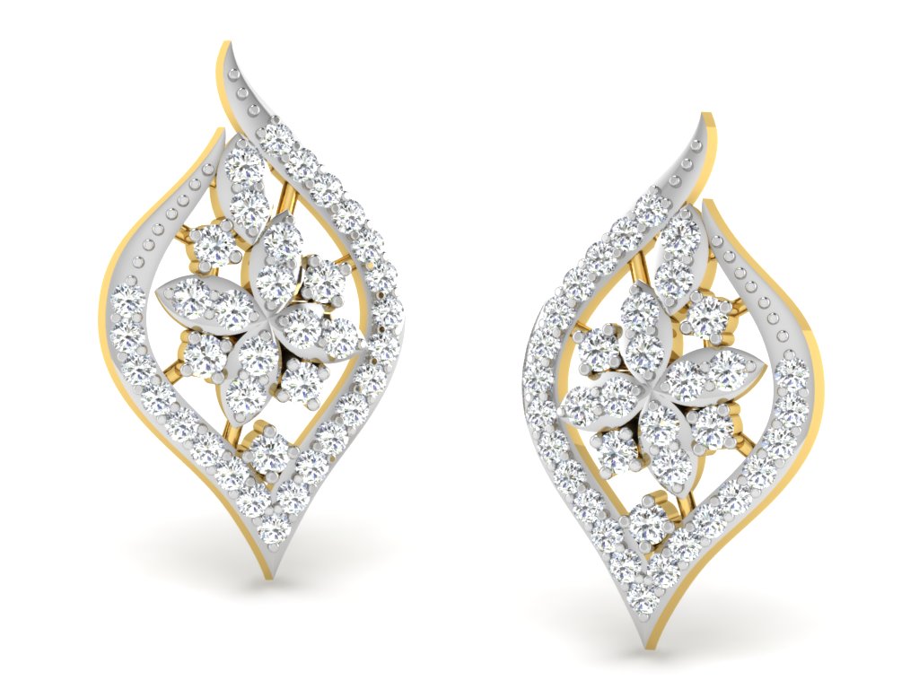 3D Jewelry Files Earring Model 3DM STL DE- DE-3136