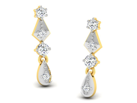 3D Jewelry Files Earring Model 3DM STL DE- DE-3140