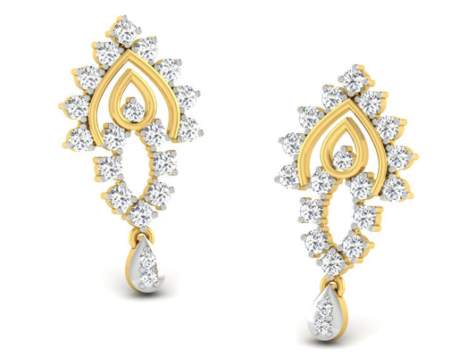 3D Jewelry Files Earring Model 3DM STL DE- DE-3149