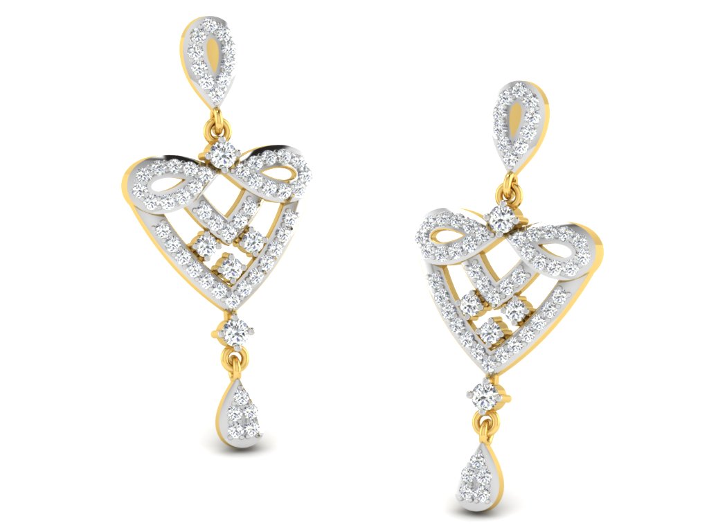 3D Jewelry Files Earring Model 3DM STL DE-3272