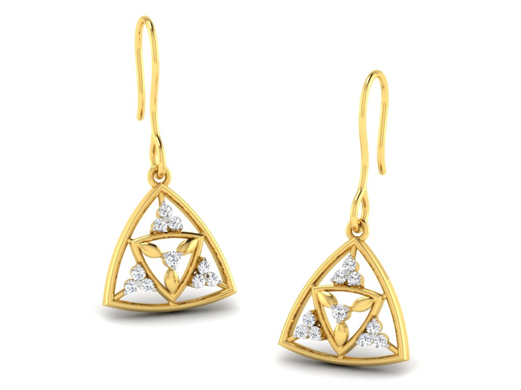 3D Jewelry Files Earring Model 3DM STL DE-3292