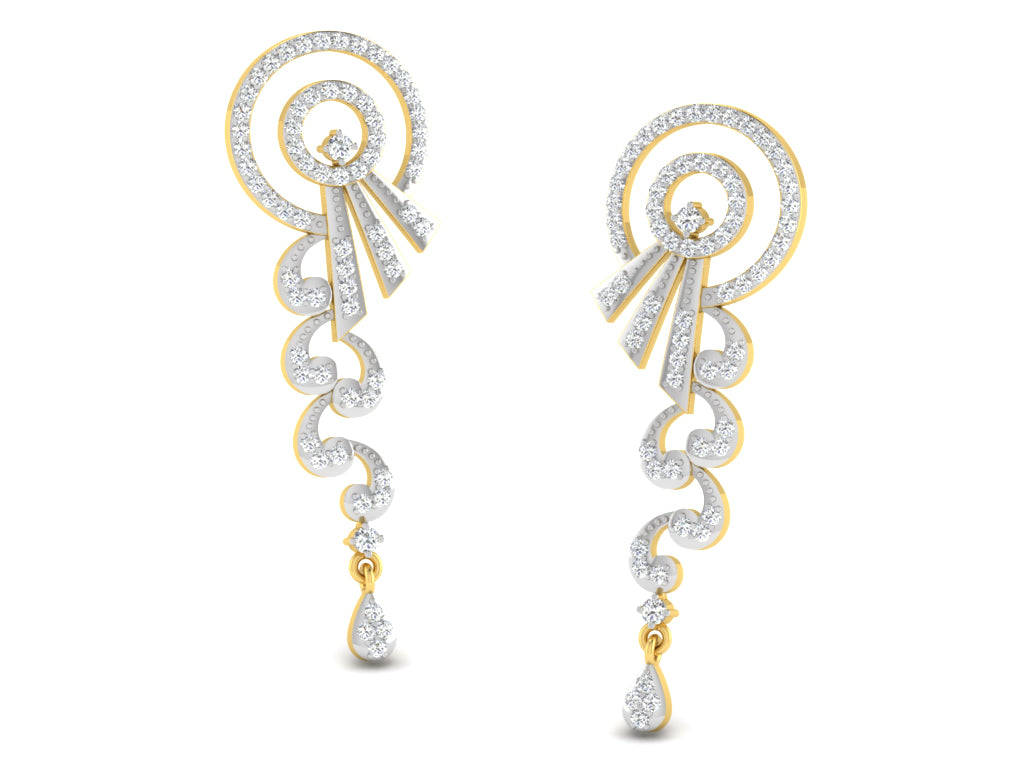 3D Jewelry Files Earring Model 3DM STL DE-3342