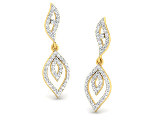 3D Jewelry Files Earring Model 3DM STL DE-3350