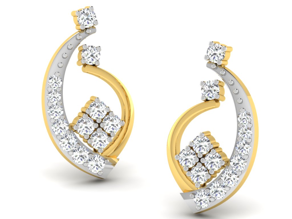 3D Jewelry Files Earring Model 3DM STL DE-3384
