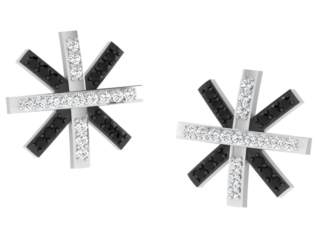 3D Jewelry Files Earring Model 3DM STL DE-3412