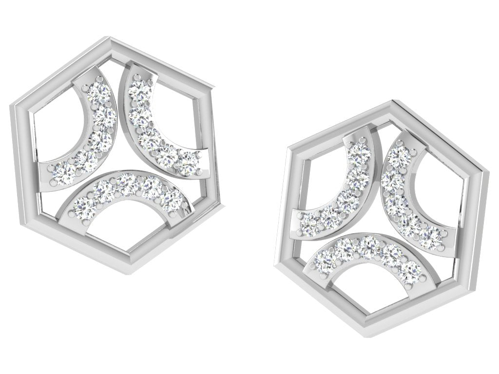 3D Jewelry Files Earring Model 3DM STL DE-3423