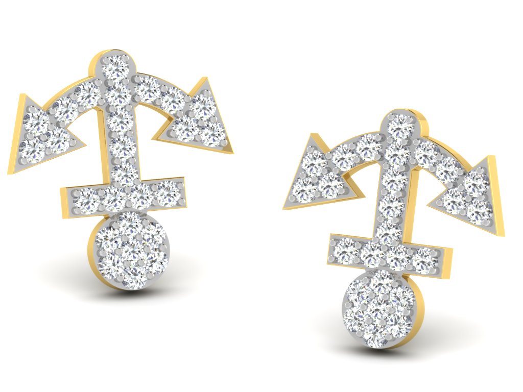 3D Jewelry Files Earring Model 3DM STL DE-3516