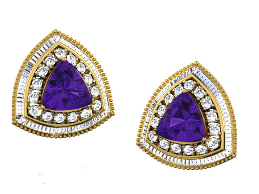 3D Jewelry Files Earring Model 3DM STL DE-3741