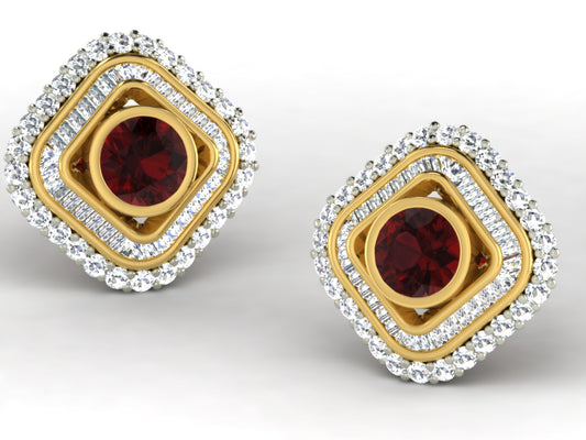 3D Jewelry Files Earring Model 3DM STL DE-3746